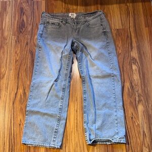 BDG Light Blue Straight-Leg Denim Jeans